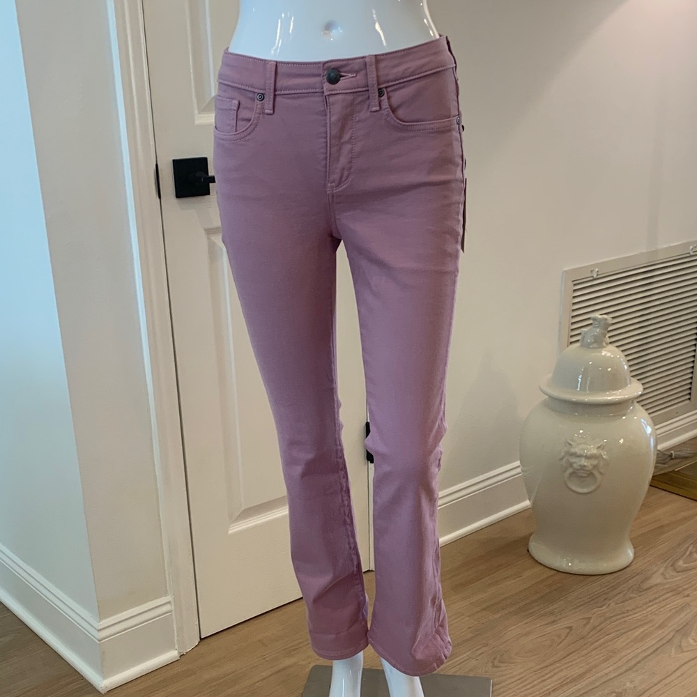 NYDJ Mauve Boot Cut Jeans